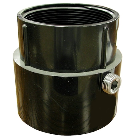 Jones Stephens 4in. ABS Pipe Fit Drain Base with Primer Tap, for 3-1/2in. Spud D52462
